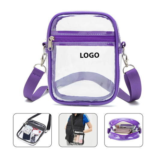 PVC Accessories Messenger Bag