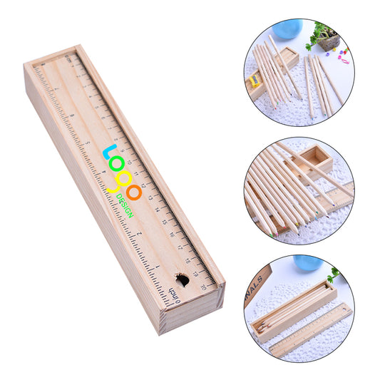 Vibrant Wooden Pencil Set